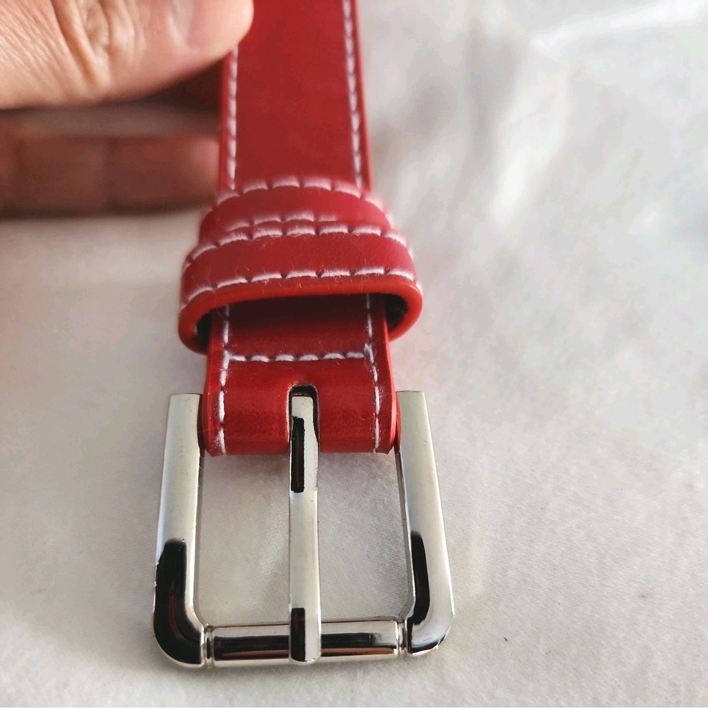 NEW Preppy Vegan Leather Belt Hollow Design Casual Pin Buckle Fashionable Weeknd - Picture 3 of 6
